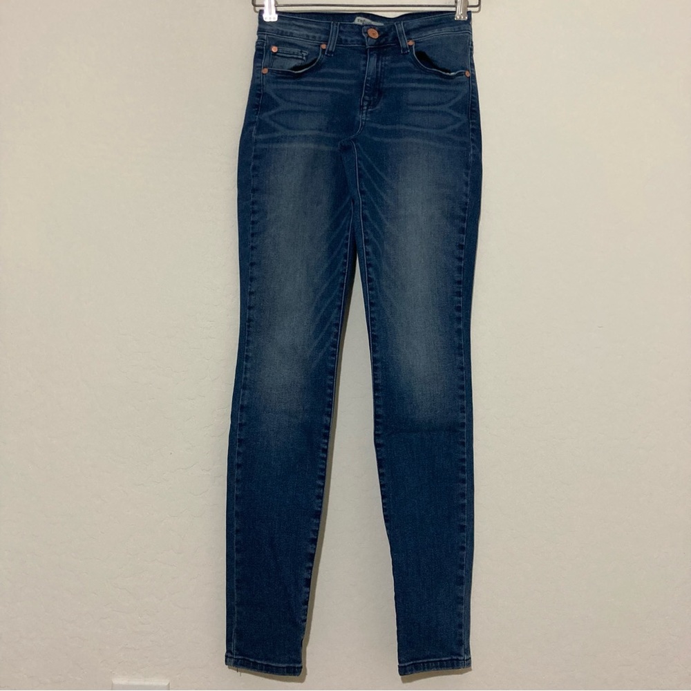 Refuge Indigo Wash Skinny Jeans